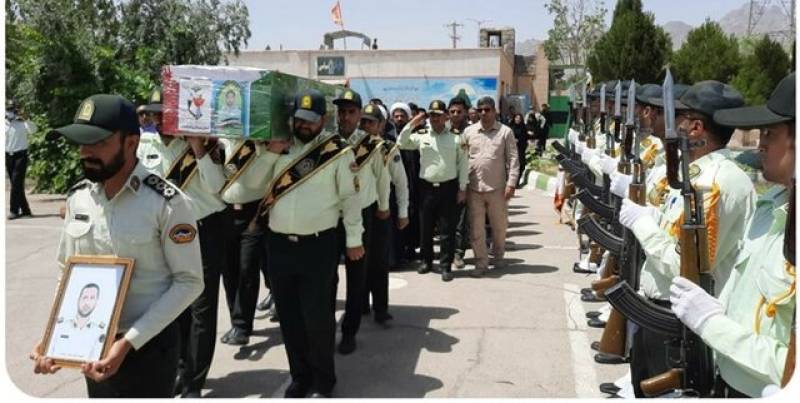 تشییع پیکر شهید عبدلی در کوهبنان